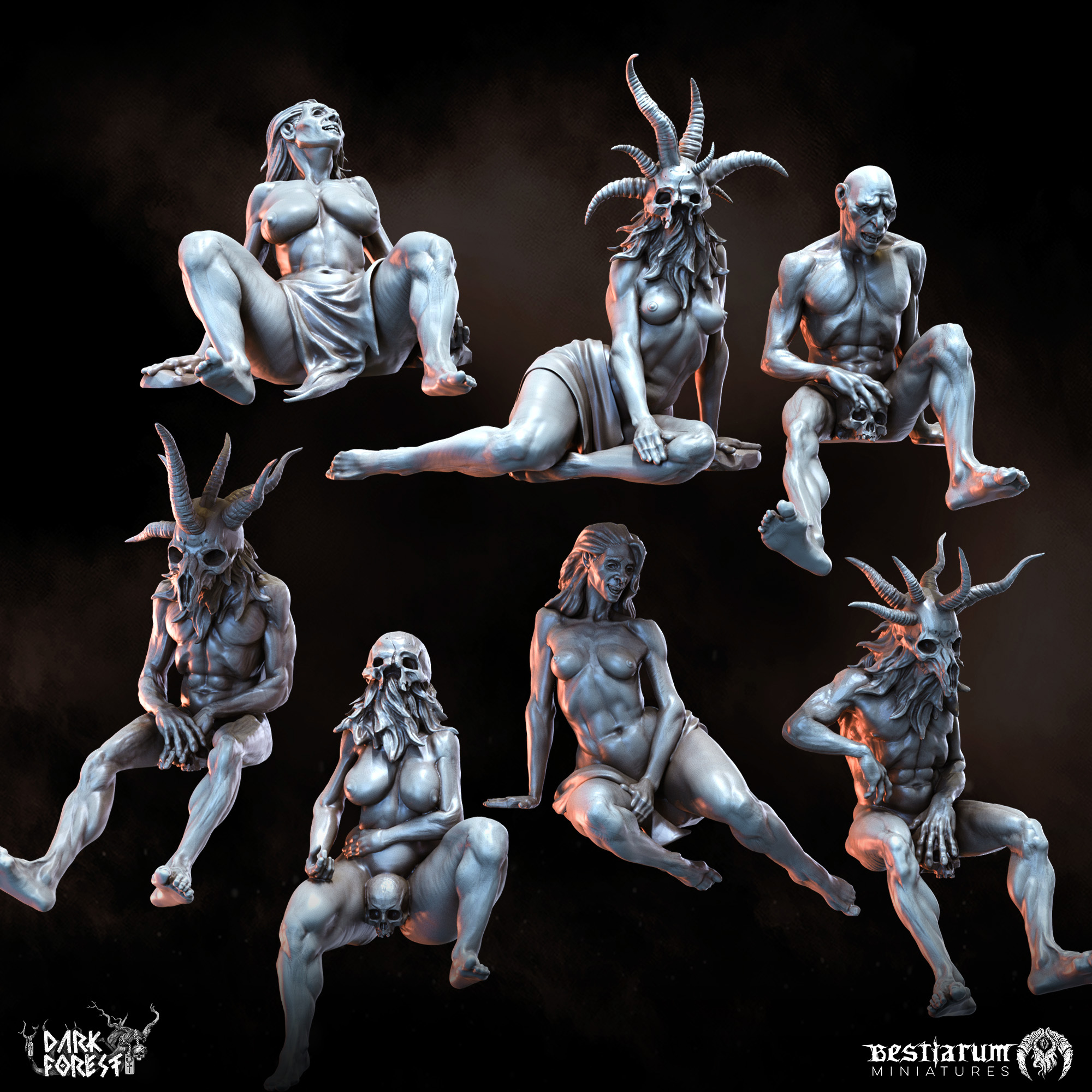Languid Worshippers x9 | Children of Baphomet | Cultist